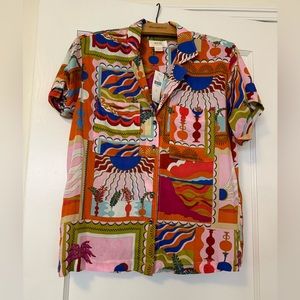 NWT Maeve Anthropologie Surf Shirt